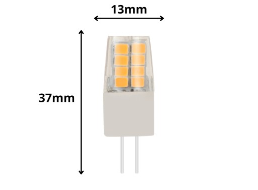 LED žiarovka G4 závit Kapsula 3W = 30W 330lm 4000K Neutrálna farba