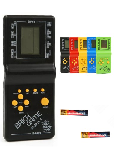 ELEKTRONICKÁ HRA TETRIS SNAKE, VRECKOVÁ KONZOLA