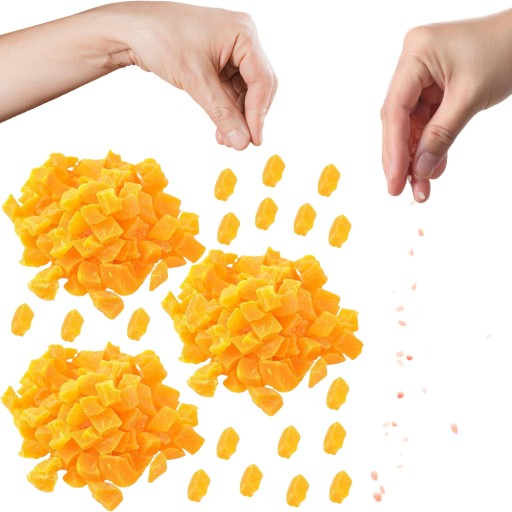 Kandizovaná kôra Sweet Orange Cube Orange Orange 100g