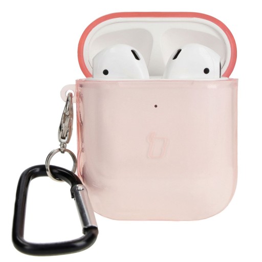 Puzdro na Airpods 1/2, Bizon, puzdro, puzdro, kryt, sklíčko, kryt