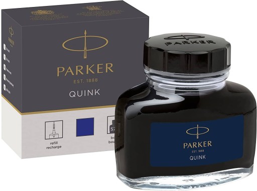 Fľaštička s atramentom Parker Quink Blue (57 ml)
