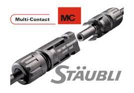 Multi-Contact Staubli MC4 konektor, originálna sada