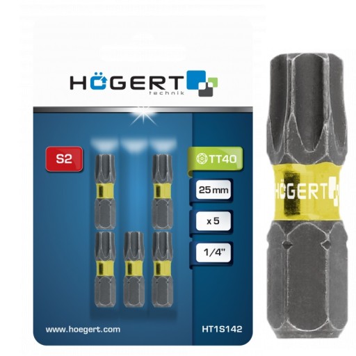 Nárazový skrutkovač Hogert Torx 40