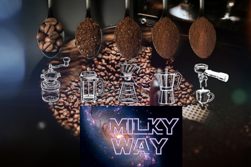 Zmes čerstvo pražených kávových zŕn Mliečna dráha 50G pre kávovar na espresso