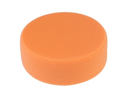 Leštiaci špongia 150 mm x 45 mm, závit M14, oranžová