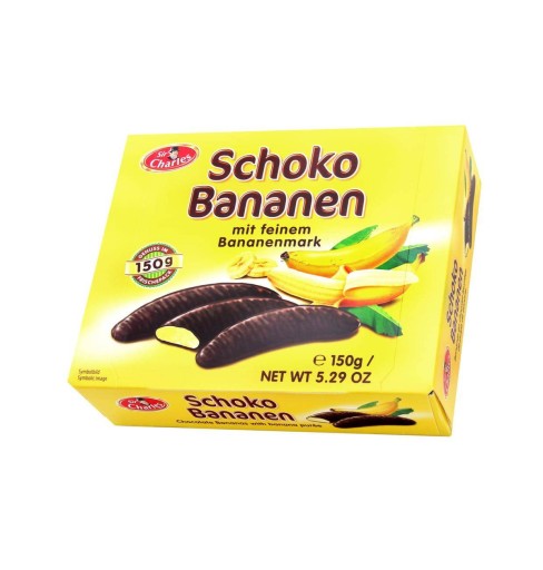 Schoko Bananen Sir Charles marshmallows 150 g
