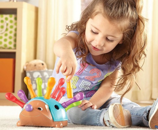 Zoraďovač ježkov Montessori učenie Vzdelávanie hlavolamov ježkov