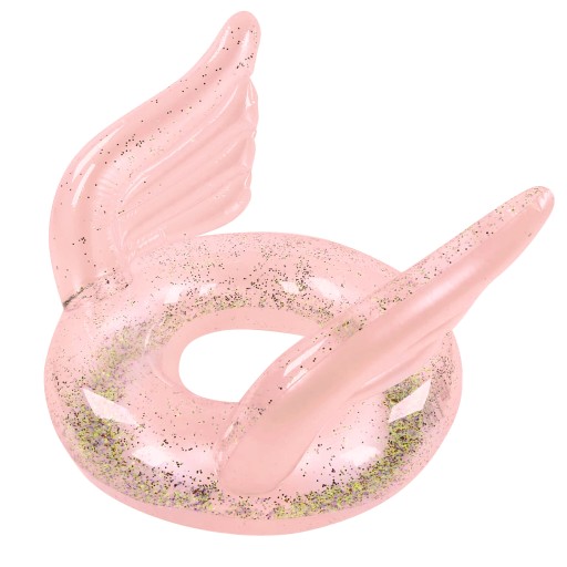 PLAVECKÝ veľký nafukovací matrac GLITTER vodný