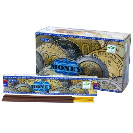 Vonné tyčinky Indian Money Money 15g SATYA