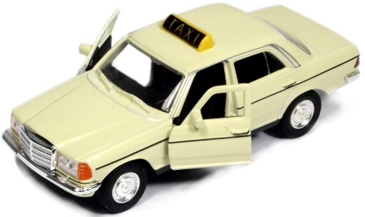 WELLY MERCEDES-BENZ E CLASS W123 TAXI 1:34 NOVINKA