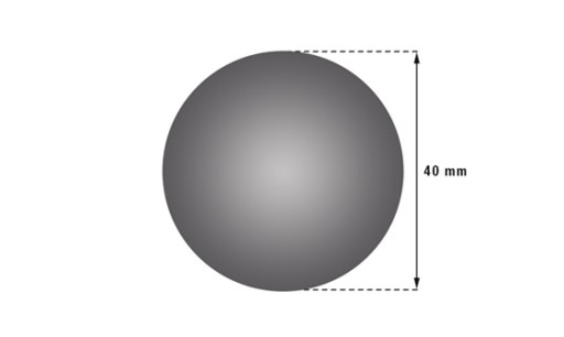 NÁRAZNÍKOVÁ NÁRAZNÍKOVÁ ZARÁŽKA PRE DVERE 40 mm BÉŽOVÁ