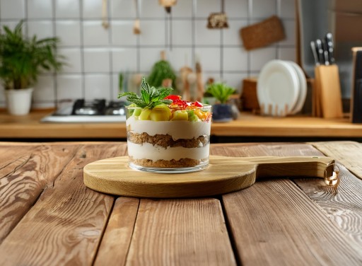 Sada 3 kusov Šalátová misa 150ml Ovocné omáčky Občerstvenie