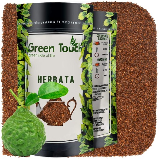 ROOIBOS s príchuťou EARL GREY, skvelá vôňa, 50g
