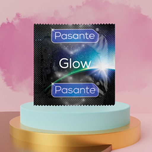 Pasante Glow kondómy Glow in the Dark 1 kus