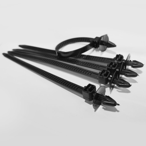 Sťahovací páska 275mm s klipom 7mm tlmič kábla