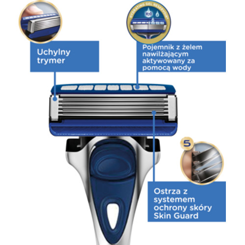 WILKINSON Hydro 5 Skin Protection Bežný holiaci strojček