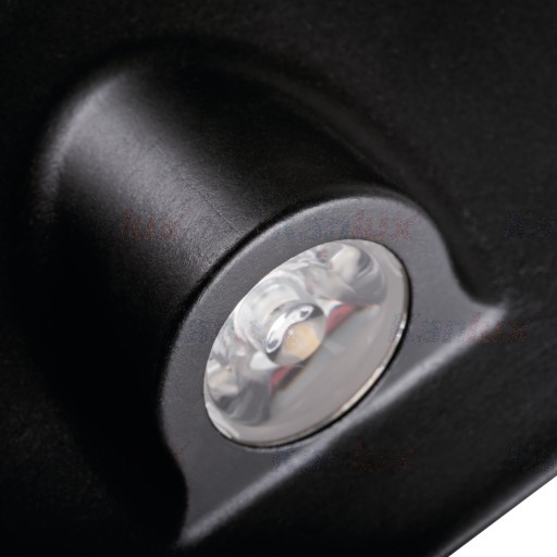 LED schodisková lampa čierna NW MEFIS KANLUX 32497