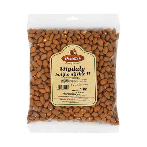 Kalifornské mandle Orech 90 g