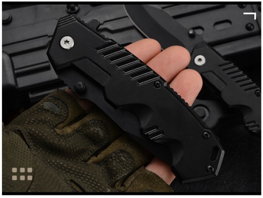TAKTICKÝ VOJENSKÝ LOVECKÝ Nôž FINKA SURVIVAL SKLADACÍ KEMPING SHARP