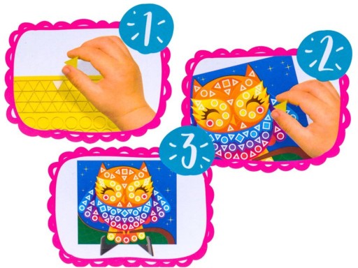 Kreatívna STICKER penová mozaika ZA2127