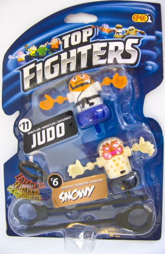 TOP FIGHTERS 2PACK SUPER JUDO FIGHTERS SNOWY