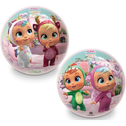 Gumová loptička 230 mm pre dom a záhradu CRY BABIES