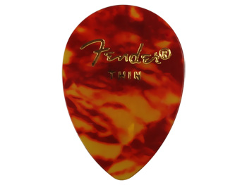 FENDER pick 358 Shell - Tenký