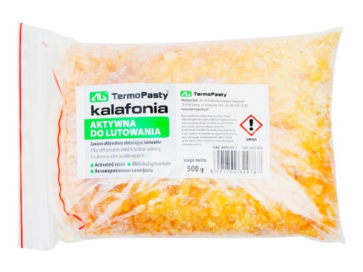 Spájkovacia kolofónia AG na spájkovanie 500g