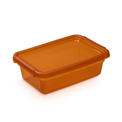 Plastová nádoba s vekom, krabica, 3l