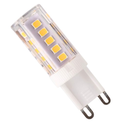 G9 LED ŽIAROVKA 5W 2700K 500lm TEPLÁ FARBA Do obývačky, spálne, EFEKTÍVNE