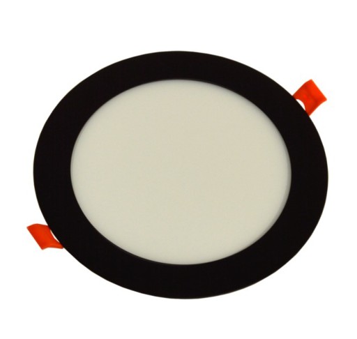 Zápustné LED panelové svietidlo 230V 12W 4000K čierne