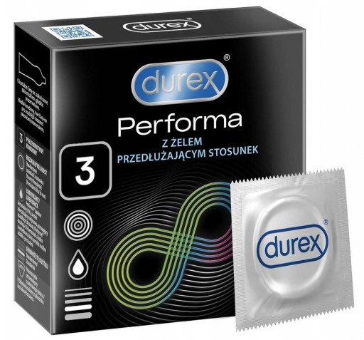 Unimil Max Love Time Control vlhčené latexové kondómy 3 ks