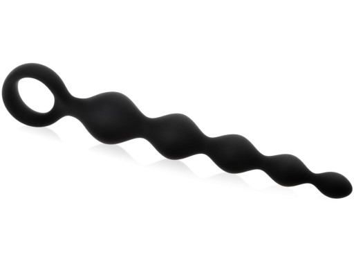 SILIKÓNOVÝ ANÁLNY DILDO PENIS S GULIČKAMI ANUS