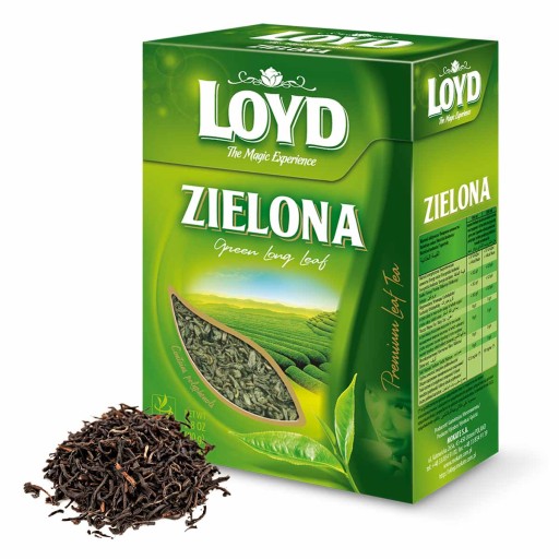 Originálny zelený čaj Najlepšie čínske listy 80g LOYD