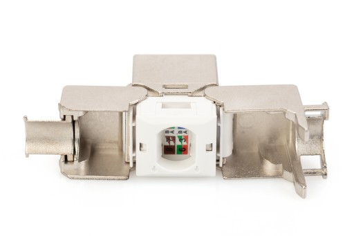 Keystone RJ45 STP cat.6A PoE 10GBit zásuvka