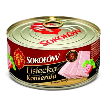Lisiecka prémiová konzerva Sokołów 300g