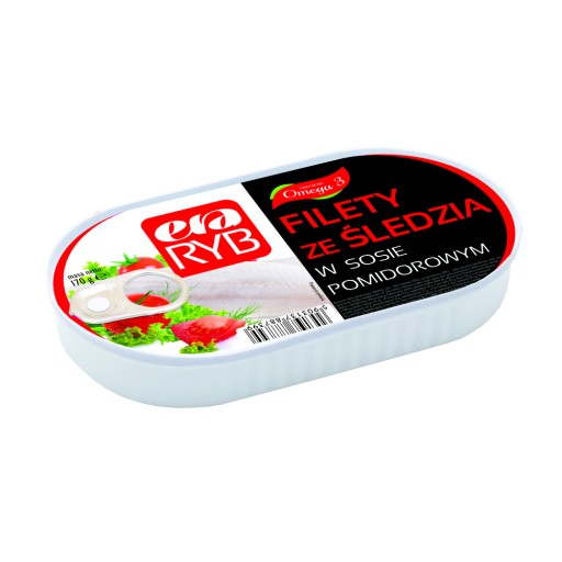 Sterilizované rybie konzervy. Éra rýb 0,17 kg