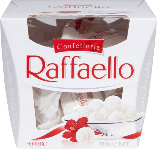 Raffaello kokosová bonboniéra 150g