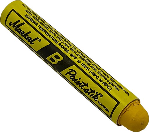 MARKAL žltý USA Americký kriedový popisovač na značenie značiek pneumatík