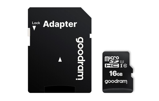 PAMÄŤOVÁ KARTA MICRO SD 16 GB ADAPTÉR GOODRAM CL 10