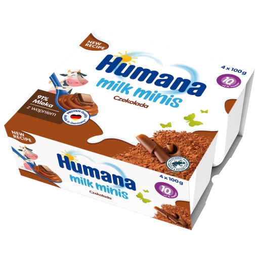 Humana Mliečna čokoláda dezert po 10 mesiacoch