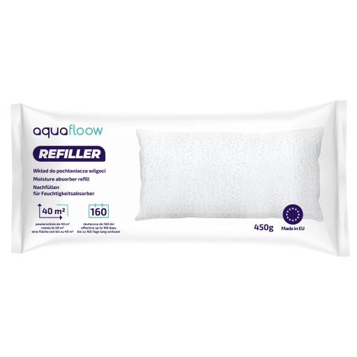 5x univerzálna náplň do absorbéra vlhkosti AquaFloow Refiller 450g
