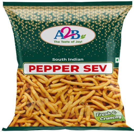 Indický snack Pepper Sev A2B 200g