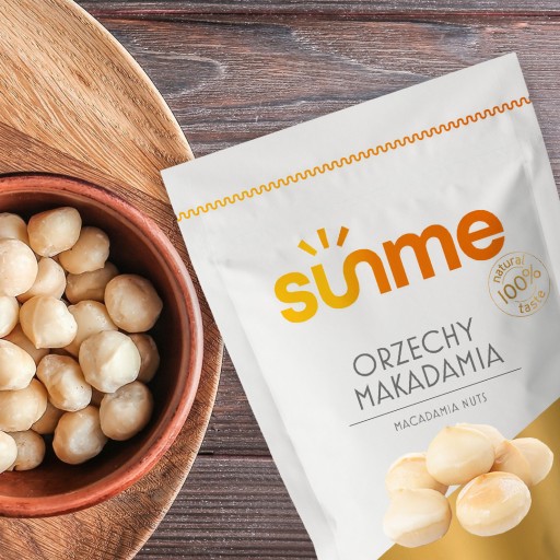 MAKADAMIOVÉ ORECHY 250G VYSOKO KVALITNÁ MAKADAMIA čerstvá lúpaná bez škrupiny