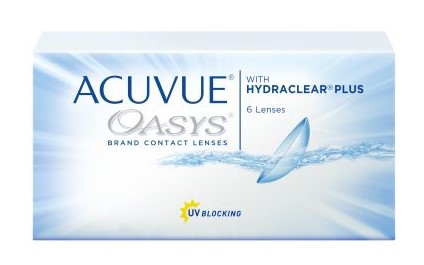 Dvojtýždenné šošovky Acuvue Oasys 1 ks