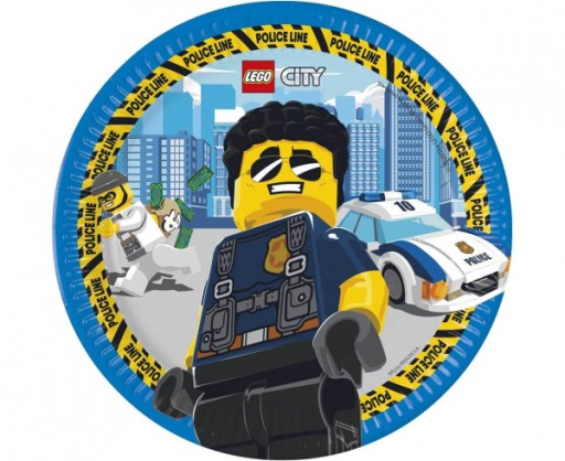LEGO CITY taniere policajné BIRTHDAY kocky 23cm