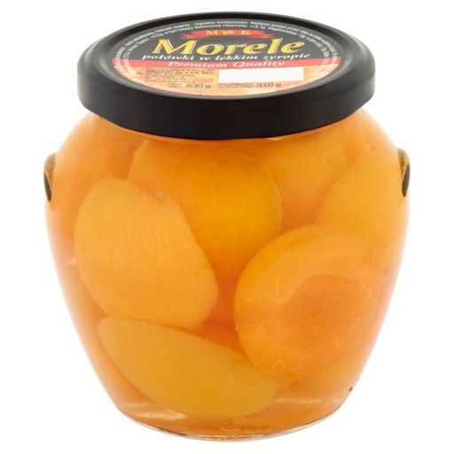 MK Polovičky marhúľ v sirupe 530 g