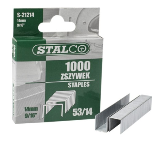 ŠTÍTKY NA ČALÚNENIE 10 mm TYP 53 PRE PREBERATEĽA 1000 kusov STALCO