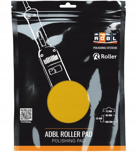 ADBL R-Polish Stredný leštiaci pad, špongia, 85/100 mm