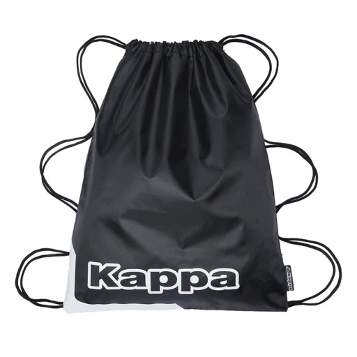Čierna športová taška KAPPA na unisex tréning